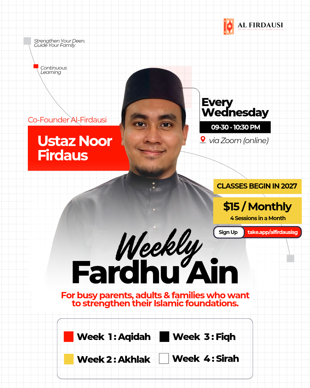 Weekly Fardhu Ain Class 2027