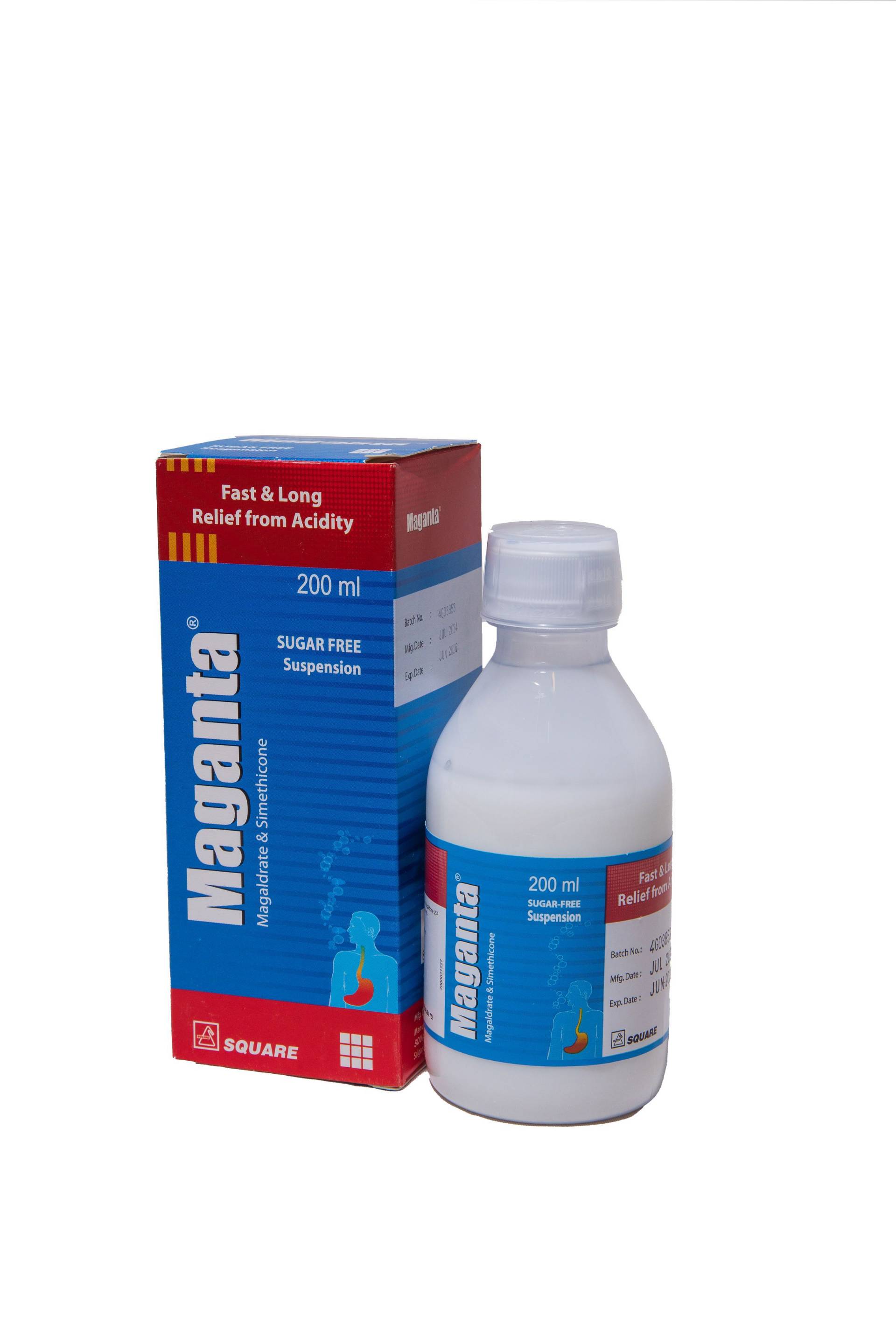 Maganta Suspension (Magaldrate + Simethicone)