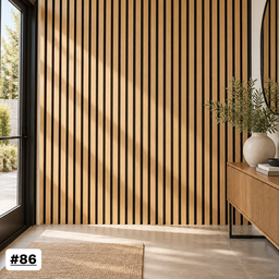 PANEL ACUSTICO ROBLE MIEL 275X61 CM 