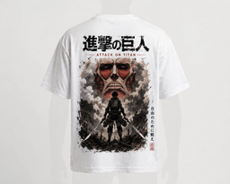 Attack on Titan – Oversized Anime T-Shirt | DYNOSHI