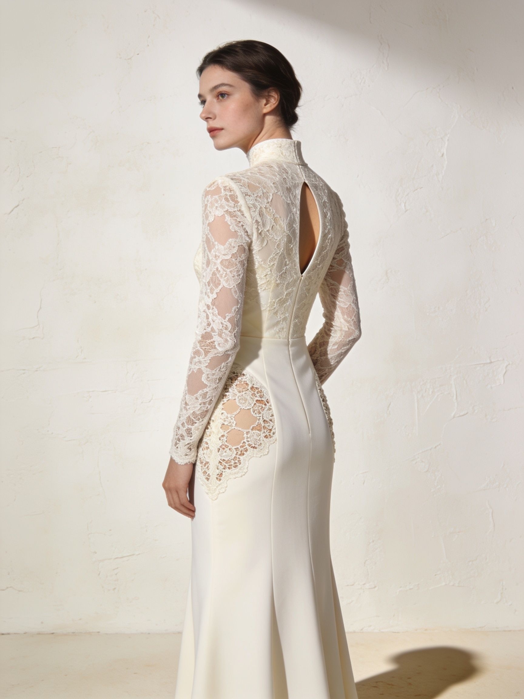 Vestido Julieta · encaje marfil