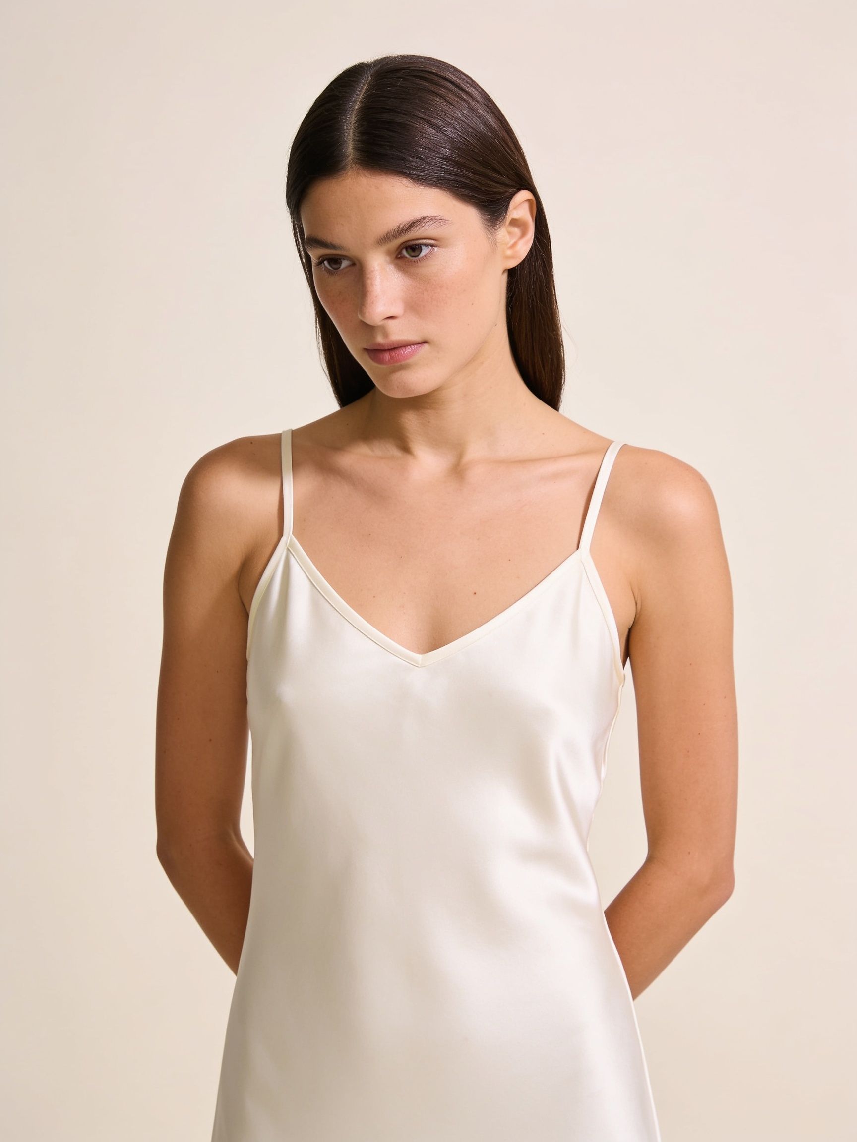 Vestido Solene · seda marfil midi_2