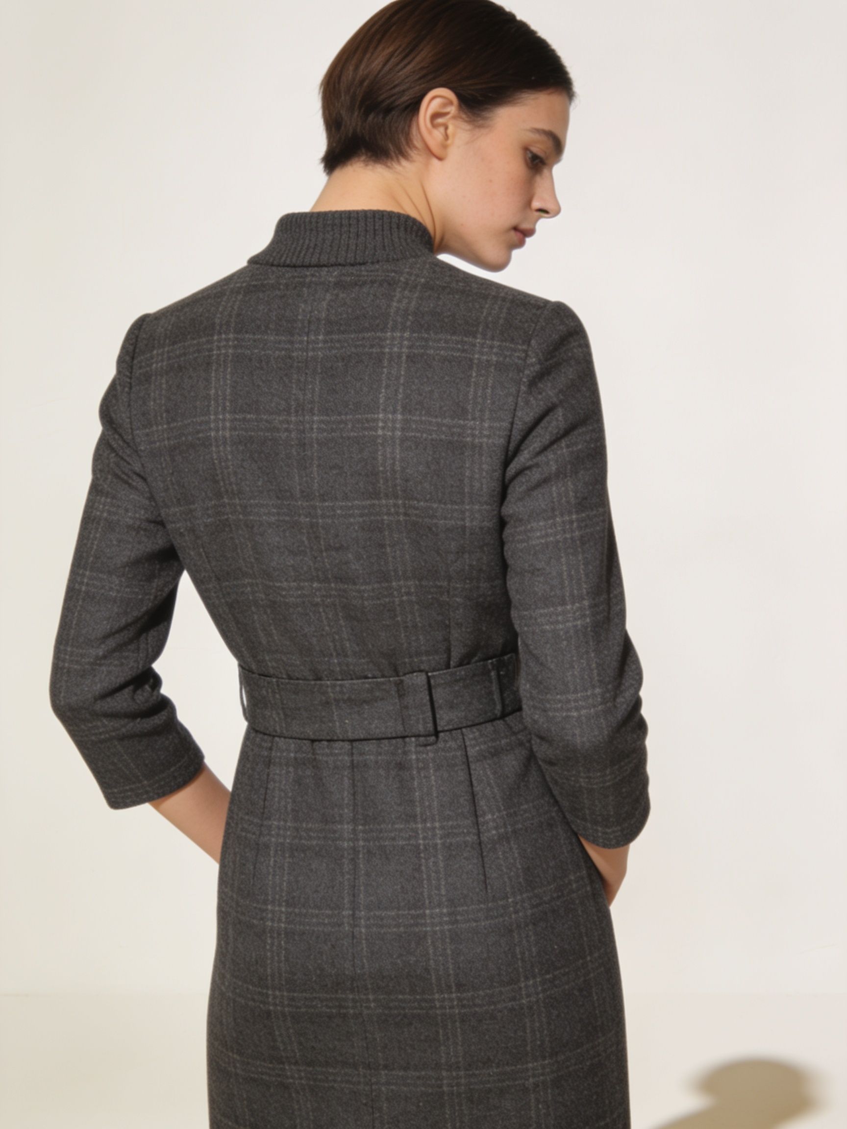 Vestido Otoño · franela gris_2