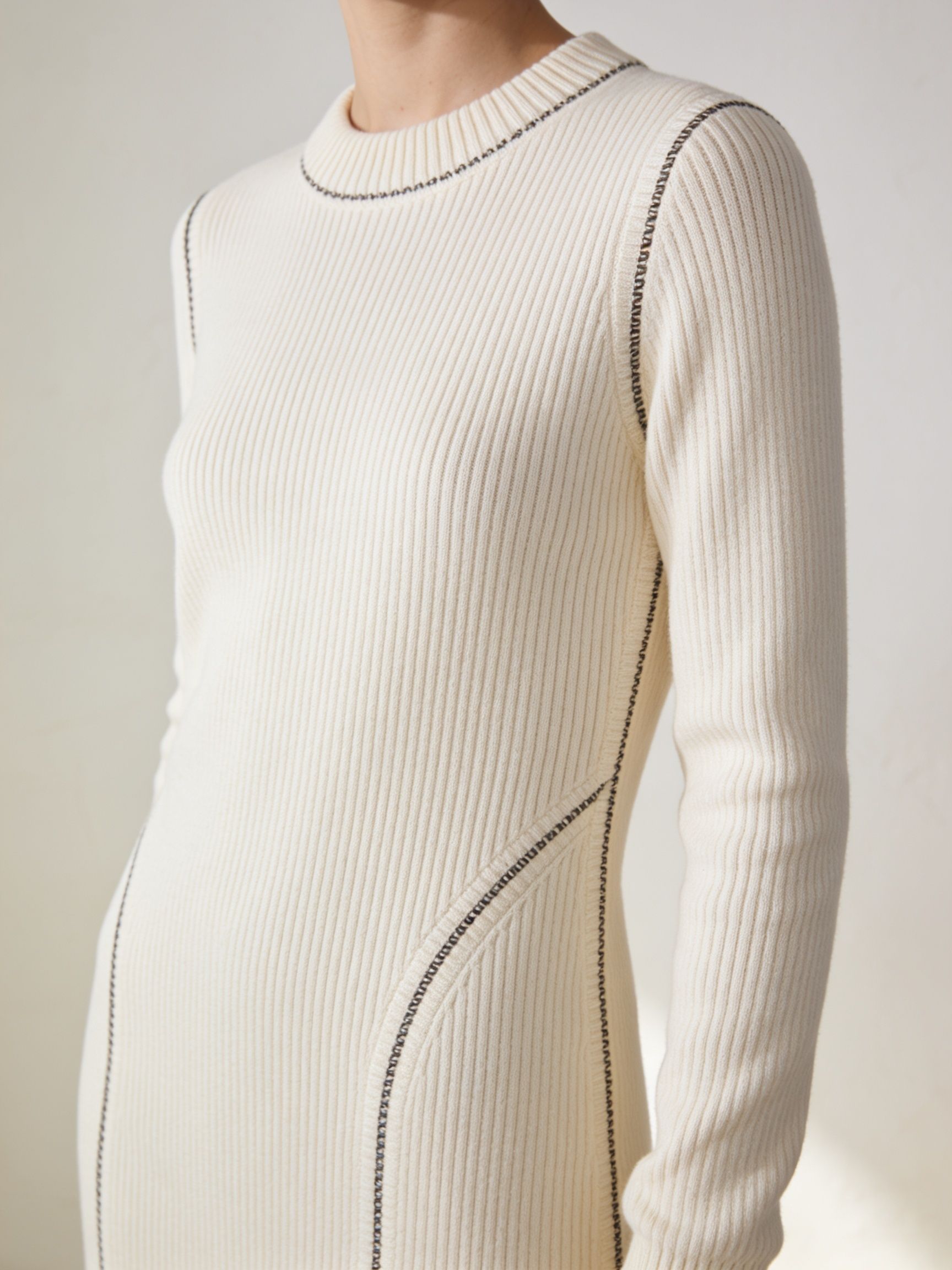 Vestido Arenal · punto crema_1