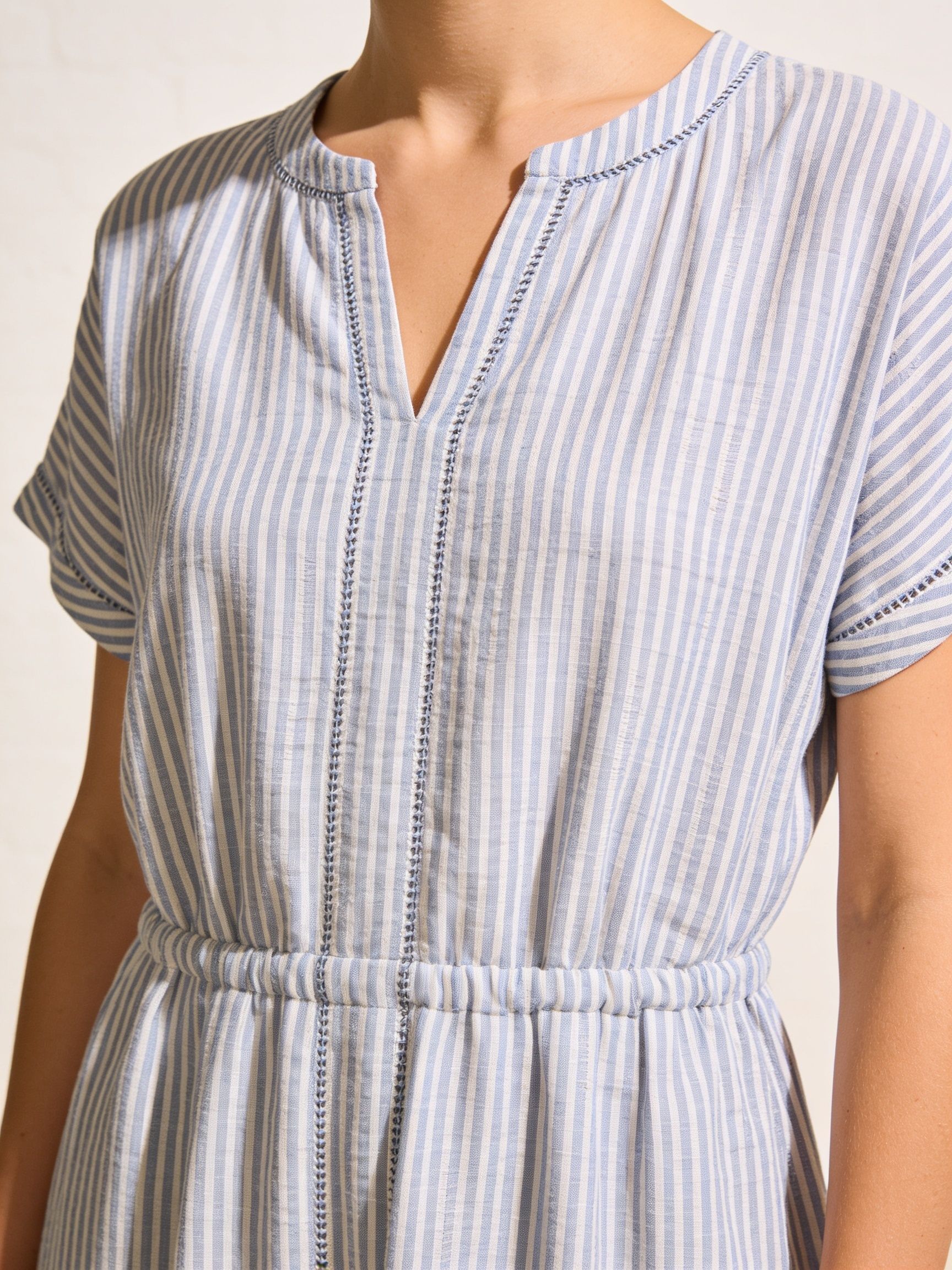 Vestido Costa · lino a rayas_1