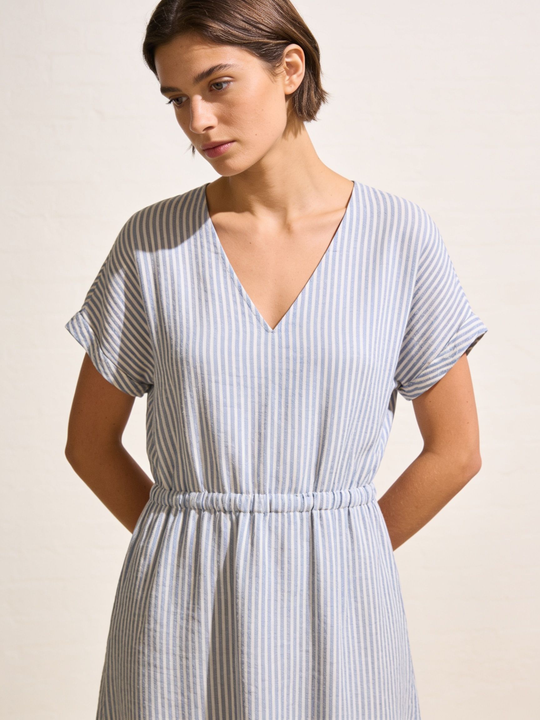Vestido Costa · lino a rayas_2