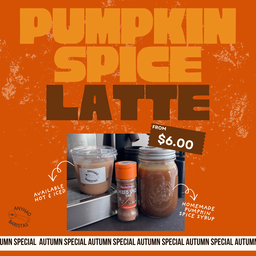 Hot Pumpkin Spice Latte