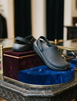 Matte Charcoal Lite Clogs. Clean All-Day Cushioning ⚡🖤