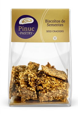 Spicy seed crackers (V)