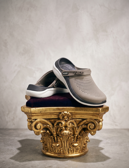 Taupe Grey Hybrid Lite Clogs. All-Day Cloud Comfort [MASTER EDITION]