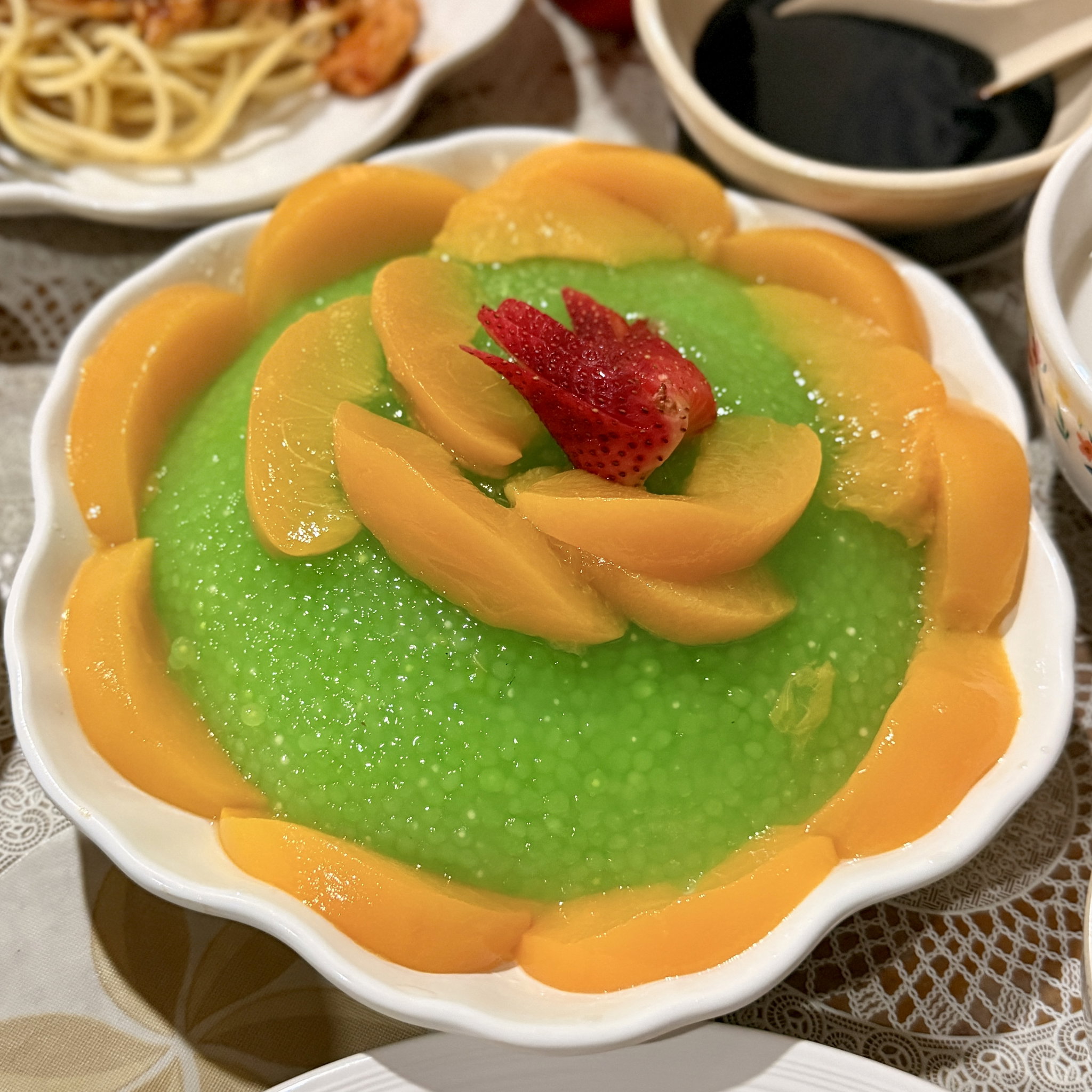 Peach sago _0