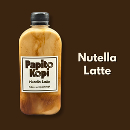 Chilled Bottle Nutella Latte