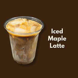 Iced Maple Latte