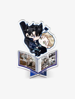 Flashlight - mini Pop up book acrylic stand 