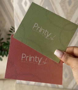 Shiny Thank You Cards 