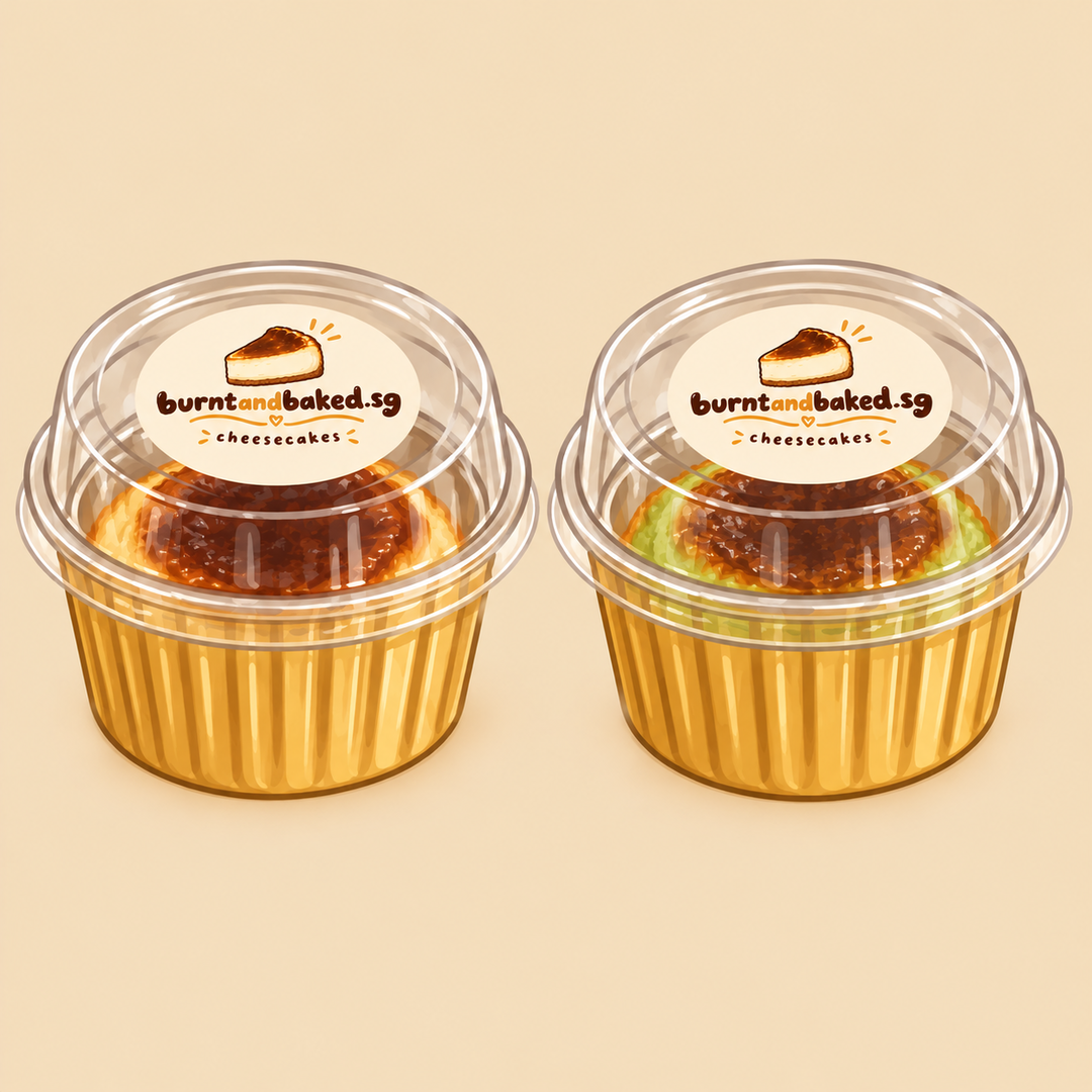 Mini Basque Burnt Cheesecake Box (20 pcs)