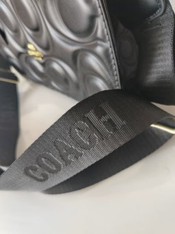 Coach hard pressed shell black 