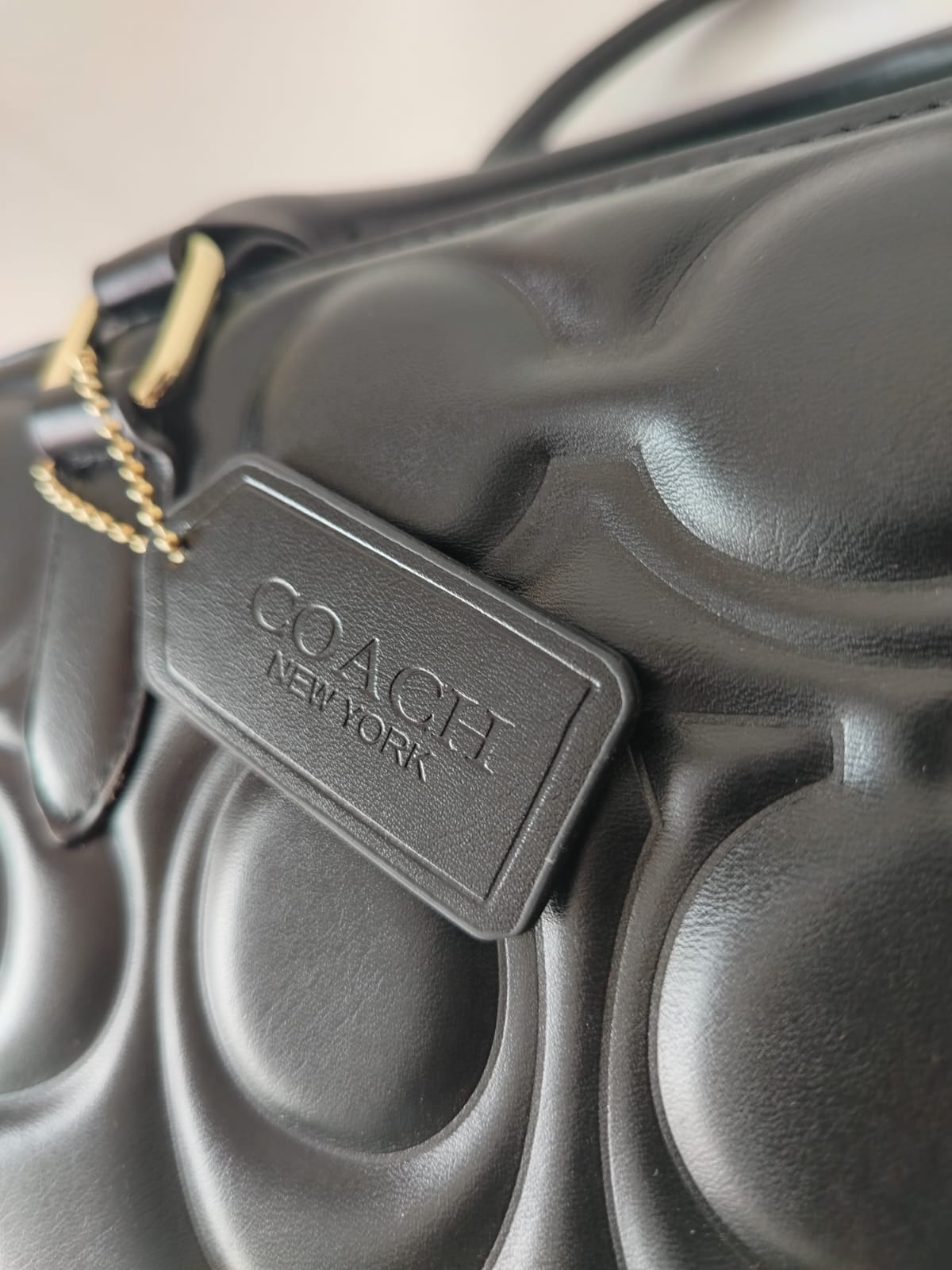 Coach hard pressed shell black _4