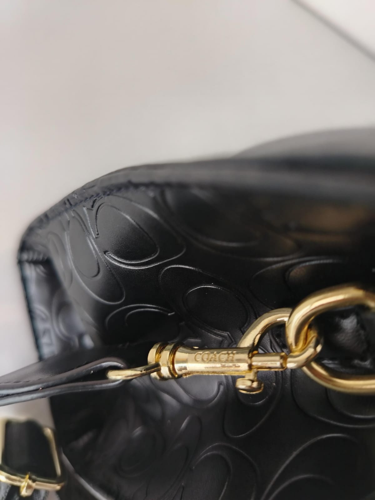 Coach hard pressed shell black _3