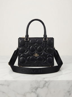 Coach hard pressed shell black 