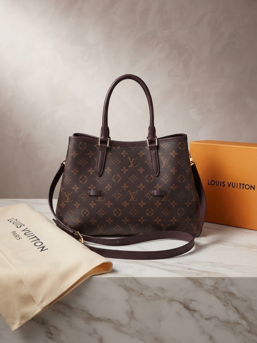 Lv monogram brown