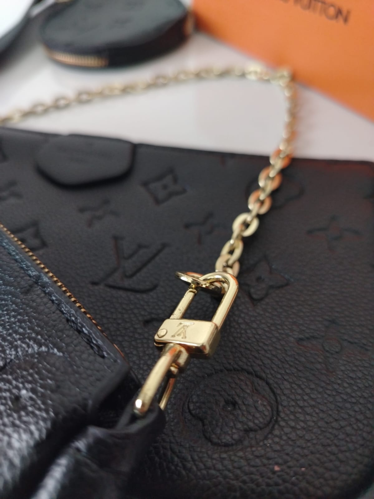 Lv pochete black 3 piece _2
