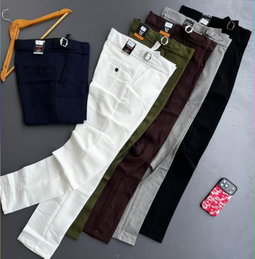 All beltless colors trousers 