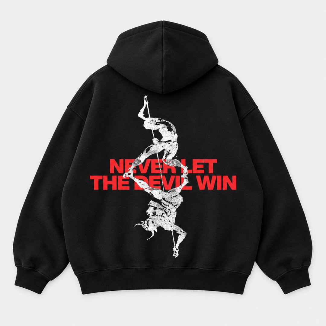 NEVER LET THE DEVIL WIN