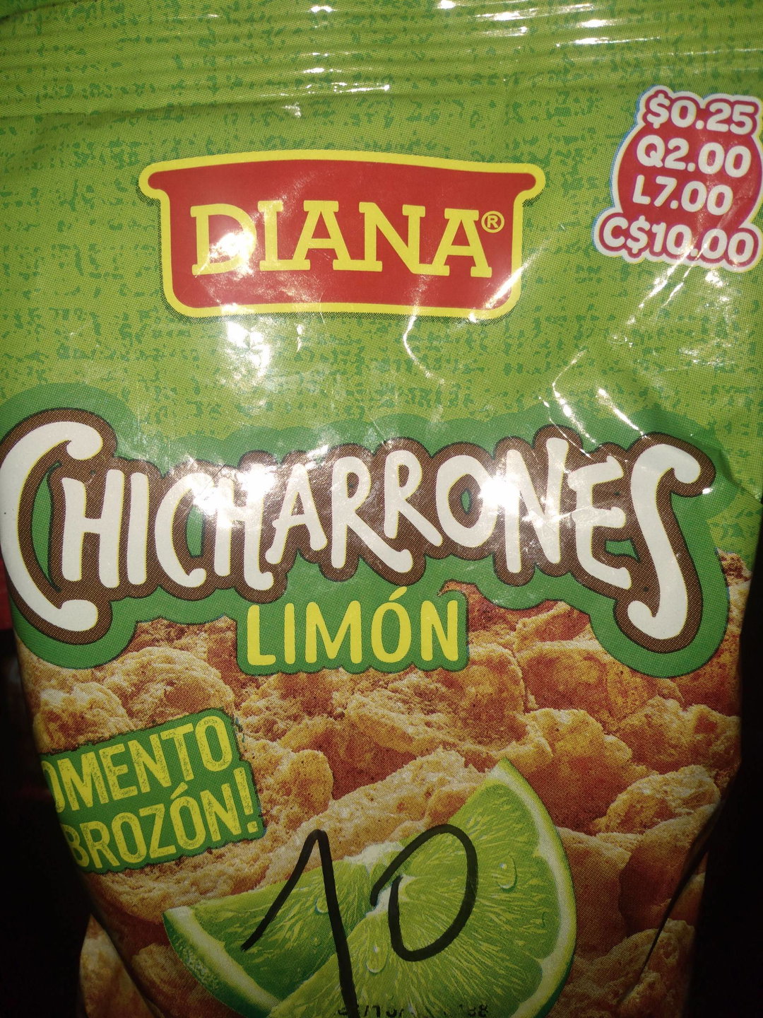 Chicharrones Limon