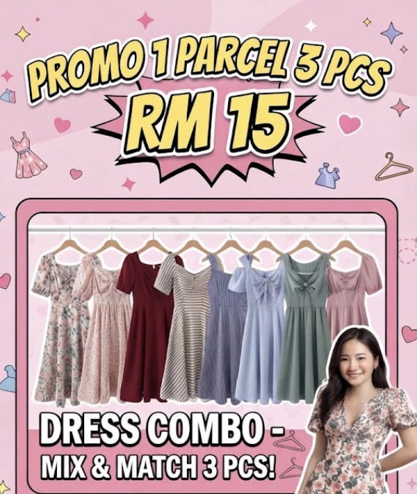Dres Combo 3 pcs 15 