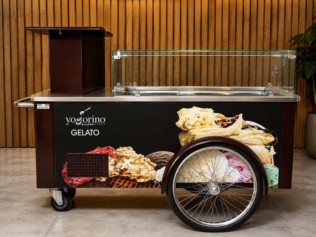 Premium Italian Gelato Ice Cream Cart for Sale