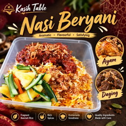 Nasi Beryani Ayam/Daging