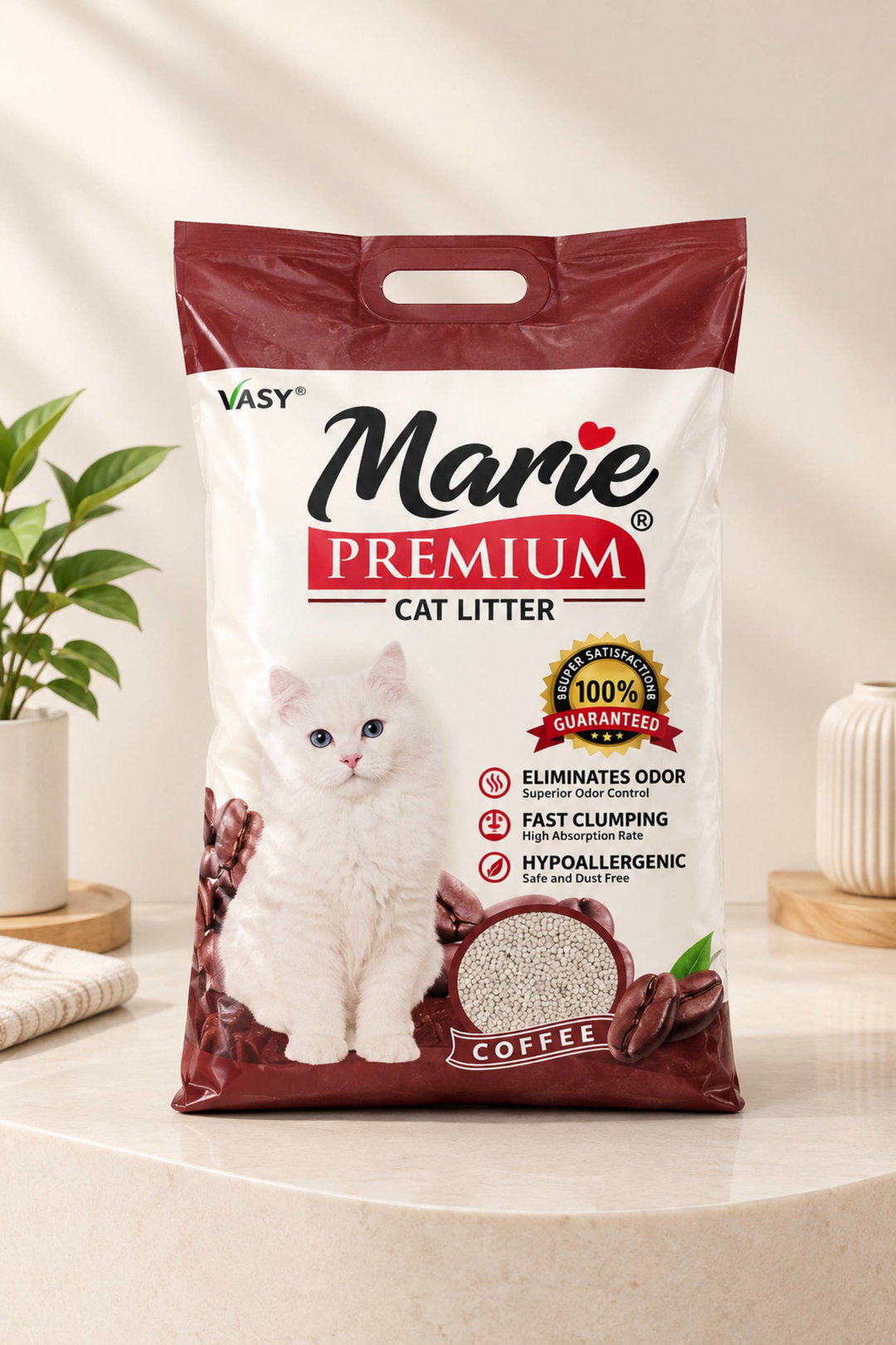 Marie Cat Litter Sand Coffee 10li