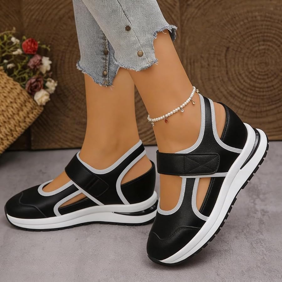 Women’s sporty casual Mary Jane-style sneaker sandal