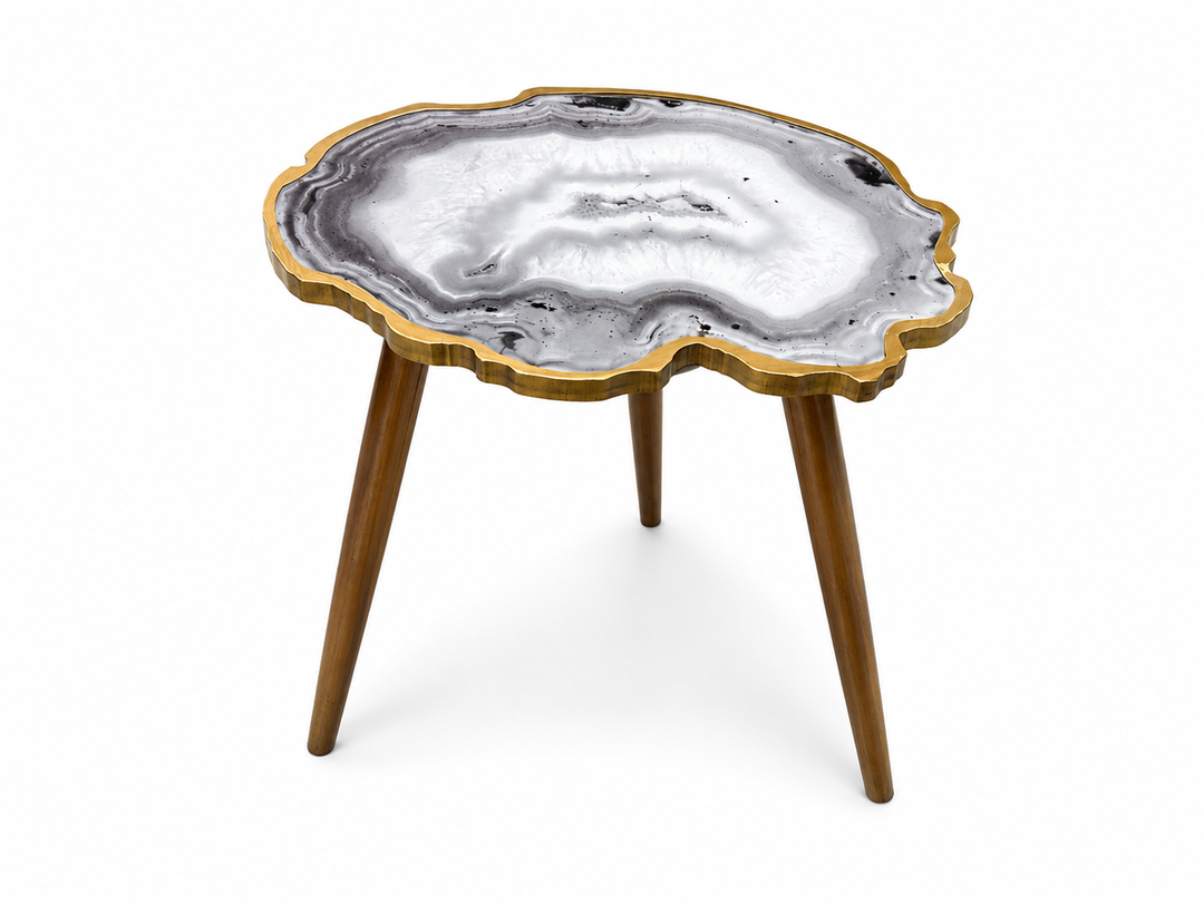 Luxury Agate Marble Side Table