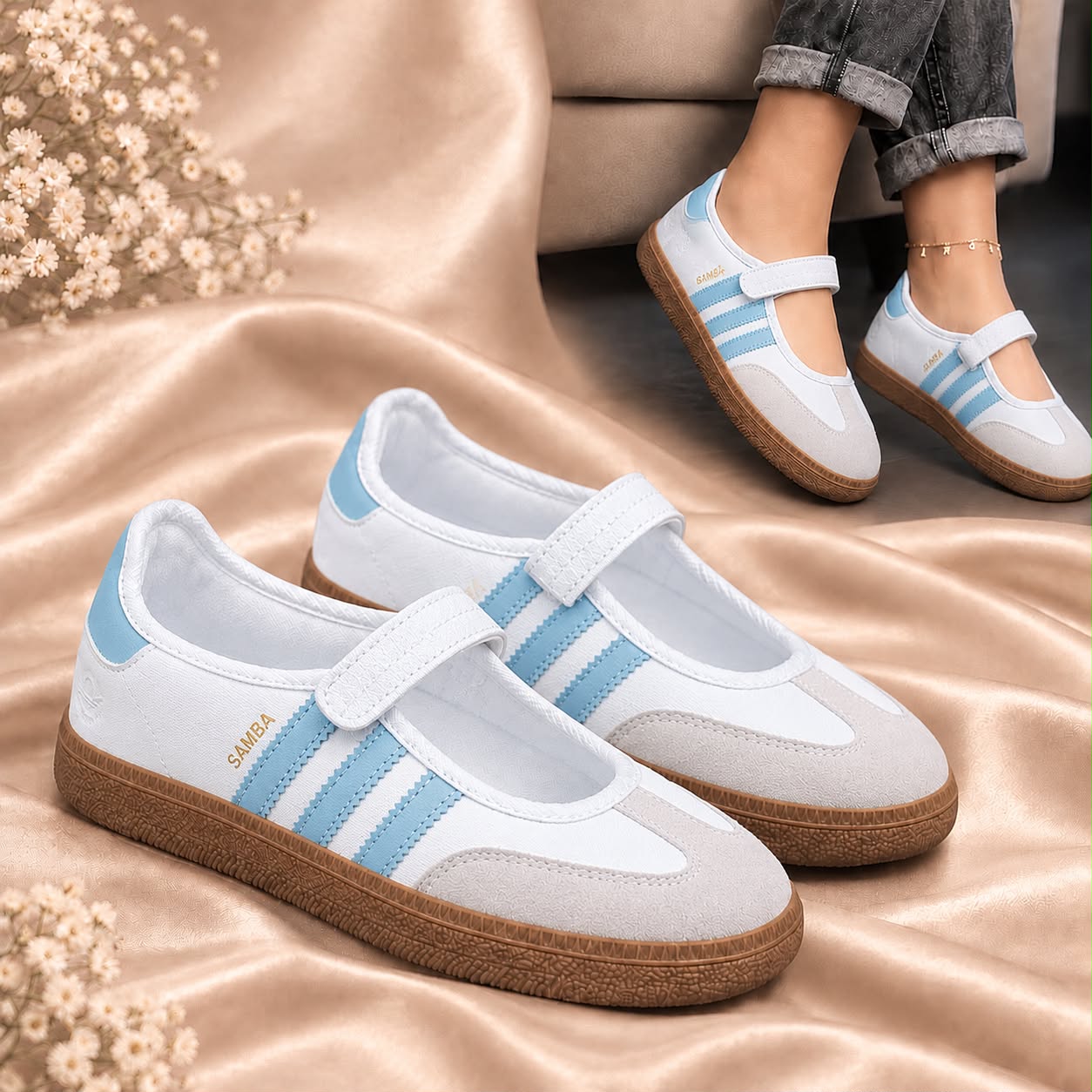 Classic indoor soccer heritage, feminine ballet-flat design_6