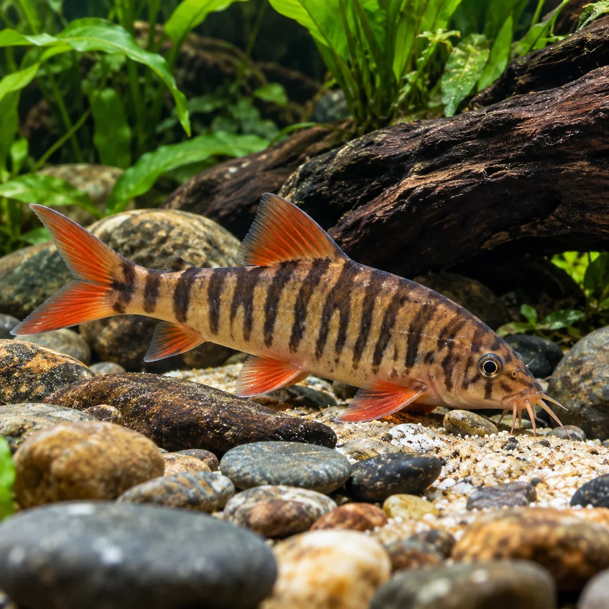 Tiger Redtail Botia