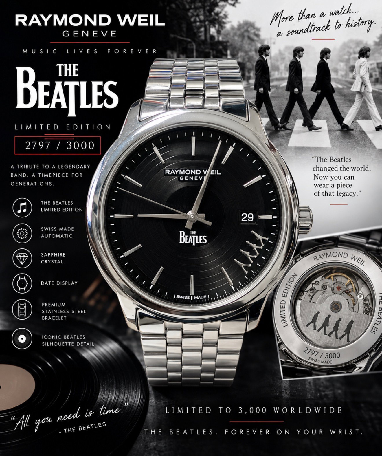 Raymond Weil Beatles Limited Edition of 3000 V522938_0