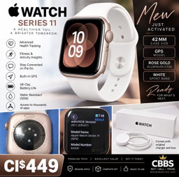 Apple Watch Series 11 Rose Gold
