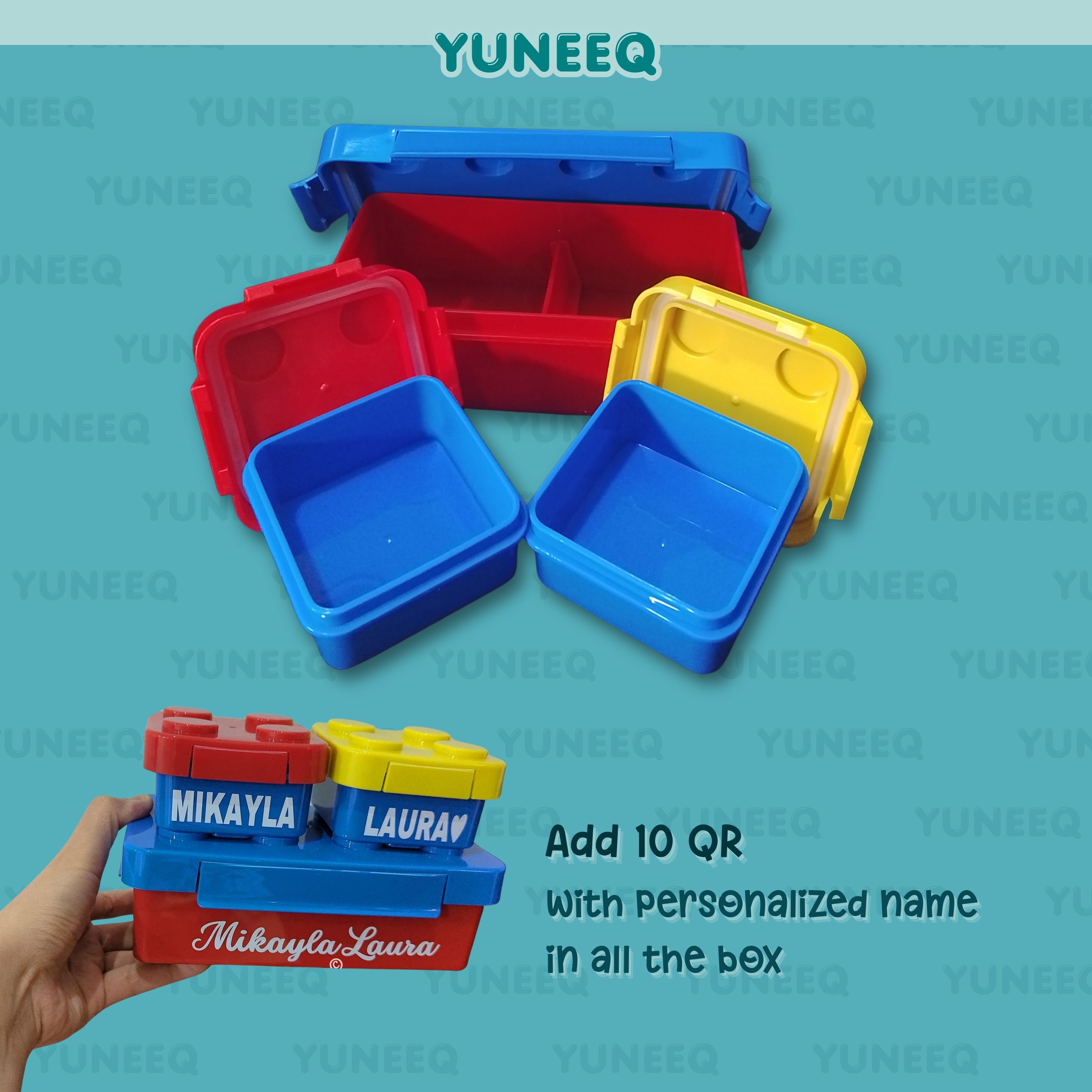 Stackable Puzzle Lunchbox