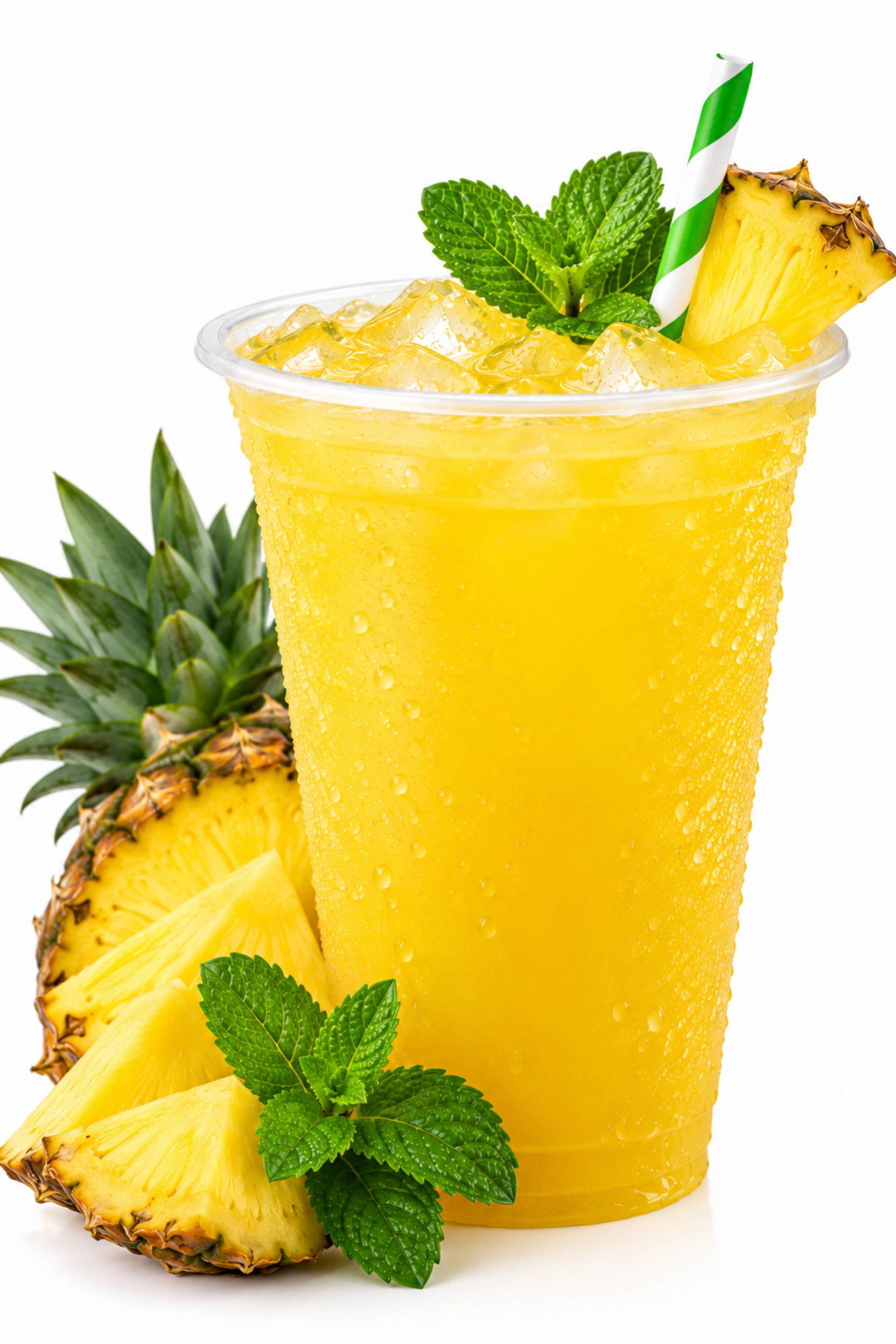Pineapple mint juice