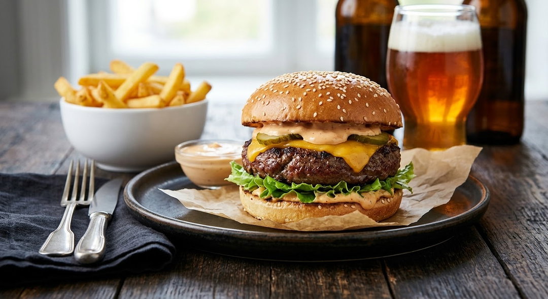 Zinger Burger Meal / وجبة برجر زنجر