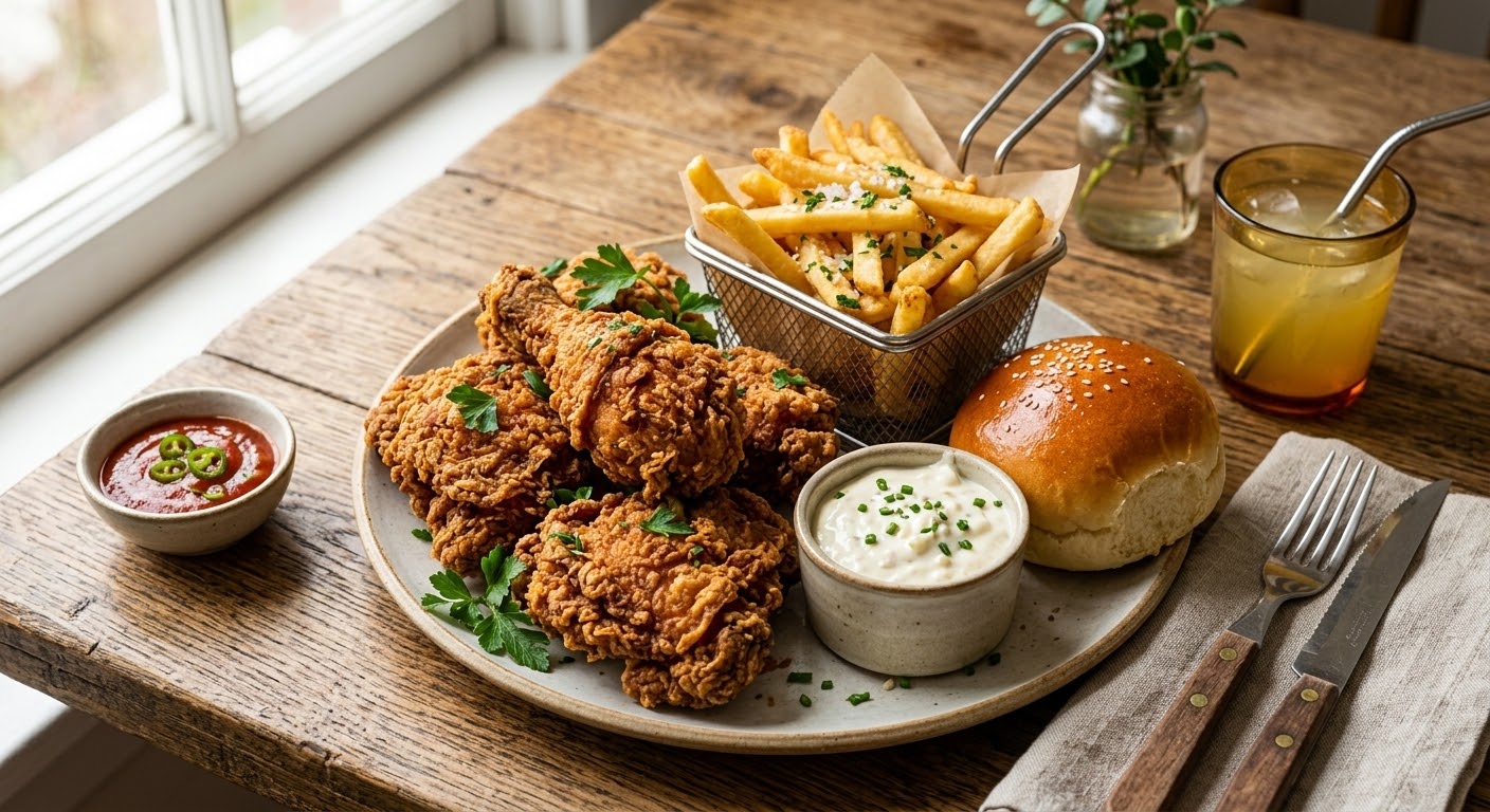 Chicken Broast (4 Pcs / 8 Pcs) / بروستد دجاج (٤ / ٨ قطع)_0