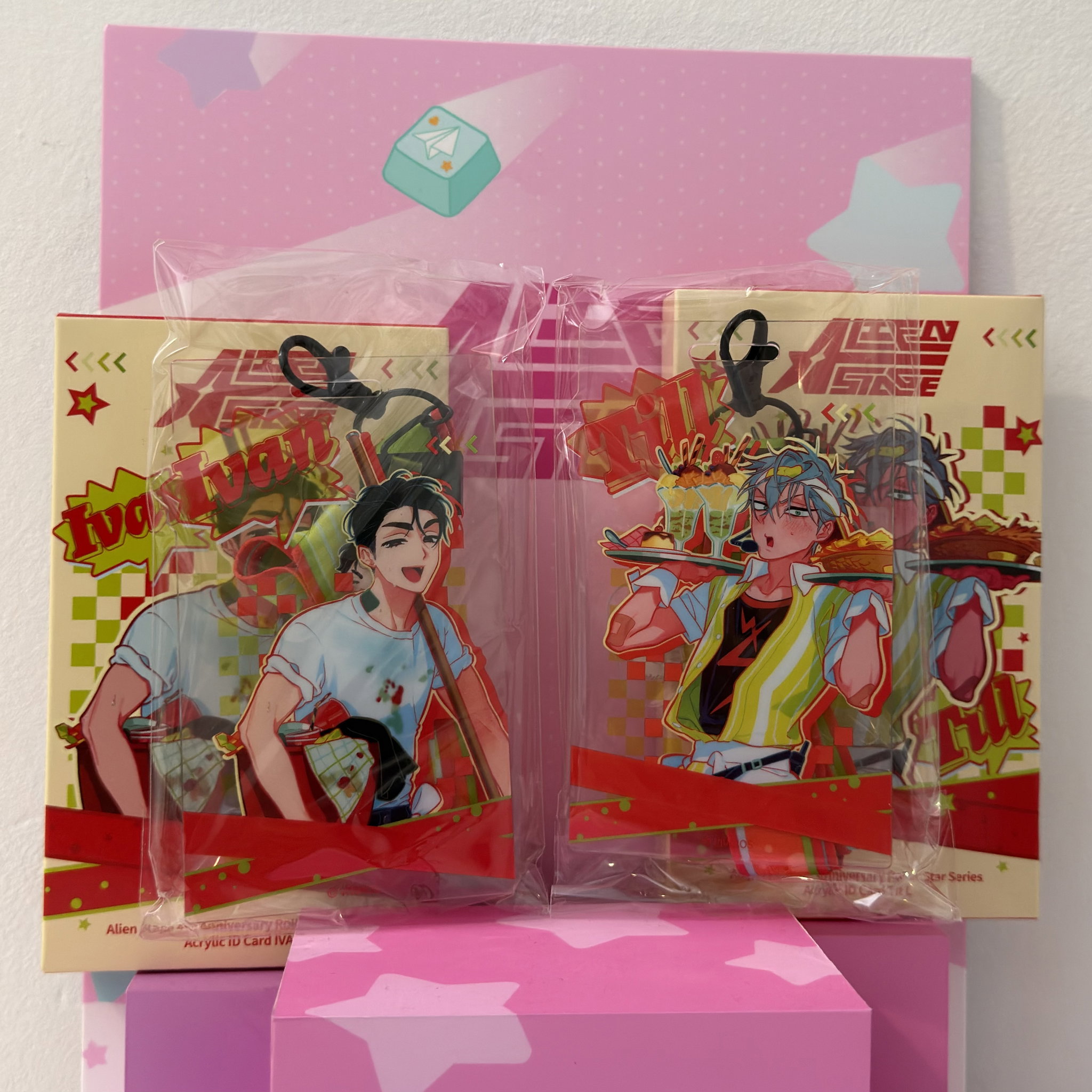 Alien stage Roller Star series - Acrylic ID card _1