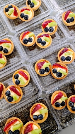 3s Mini Fruit Tarts