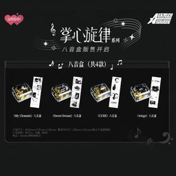 Alien stage - Palm Melody Series Music Box