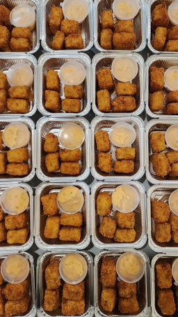 Fried Mac & Cheese Bites in a set 4s