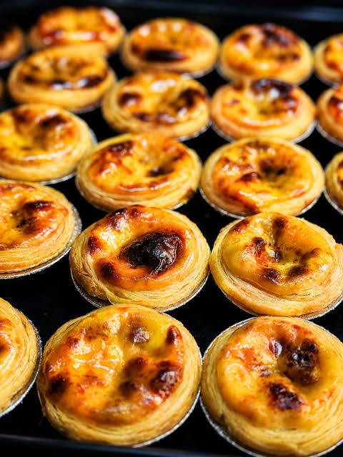 3 x Portuguese Egg Tarts