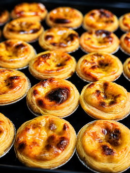 3 x Portuguese Egg Tarts