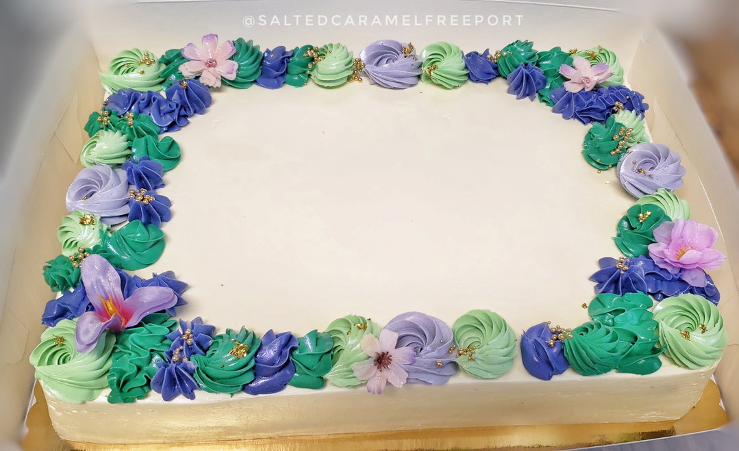 2 Layer Sheet Cake